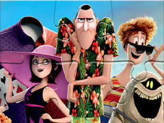 खेल Jigsaw Puzzle: Hotel Transylvania