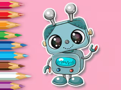 खेल Coloring Book: Smile Robot