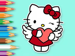 खेल Coloring Book: Love Kitty