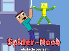 खेल Spider-Noob Obstacle Course