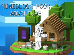 खेल Mineblock Hook Adventure