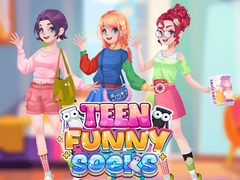 खेल Teen Funny Socks