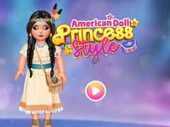 खेल American Doll In Princess Style