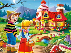 खेल Jigsaw Puzzle: Gingerbread House