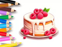 खेल Coloring Book: Berry Cake