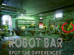 खेल Robot Bar Spot the differences