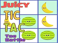 खेल Juicy Tic Tac Toe Battle