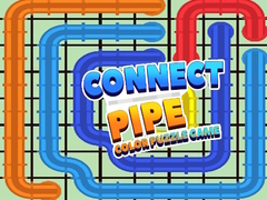 खेल Connect Pipe Color Puzzle Game