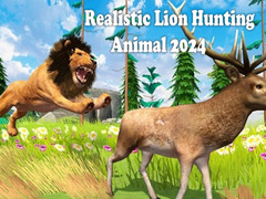 खेल Realistic Lion Hunting Animal 2024