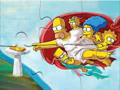 खेल Jigsaw Puzzle: Creation Of Simpsons