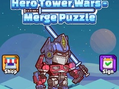 खेल Hero Tower Wars Merge Puzzle