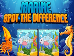 खेल Marine Spot the Difference