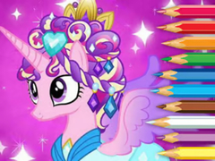 खेल Coloring Book: Pony Princess