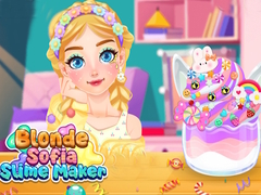 खेल Blonde Sofia Slime Maker