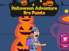 खेल Halloween Adventure Bro Puzzle