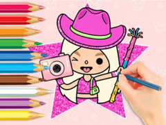 खेल Coloring Book: Toca Baca World