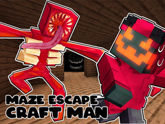 खेल Maze Escape: Craft Man