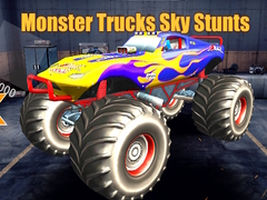 खेल Monster Trucks Sky Stunts