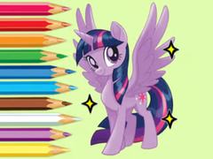 खेल Coloring Book: Twilight Sparkle