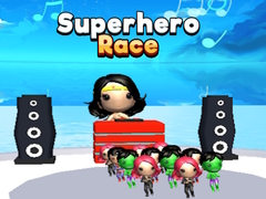 खेल Superhero Race