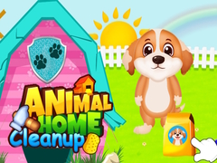 खेल Animal Home Cleanup