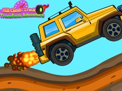 खेल Hill Climb Truck Transform Adventure