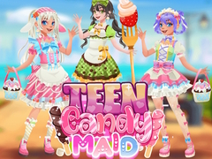 खेल Teen Candy Maid