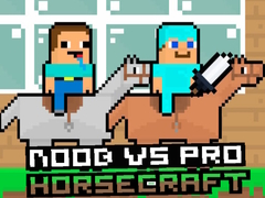 खेल Noob vs Pro HorseCraft