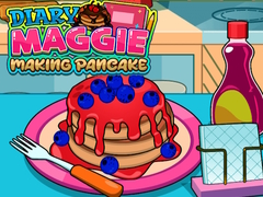 खेल Diary Maggie Making Pancake