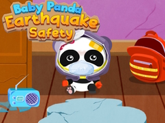 खेल Baby Panda Earthquake Safety