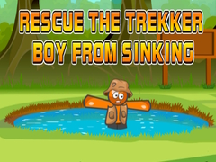 खेल Rescue the Trekker Boy from Sinking