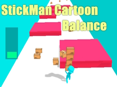 खेल StickMan Cartoon Balance