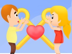 खेल Pin Puzzle Love Story