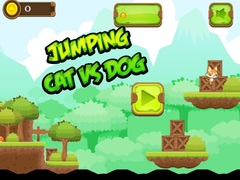 खेल Jumping Cat Vs Dog