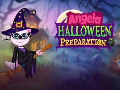 खेल Angela Halloween Preparation