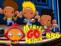 खेल Monkey Go Happy Stage 880 New Monkeys On Block Theme