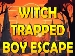 खेल Witch Trapped Boy Escape