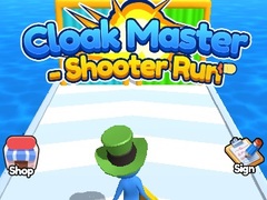 खेल Cloak Master - Shooter Run