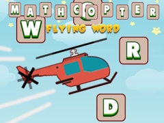 खेल Mathcopter flying Word