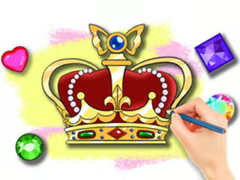 खेल Coloring Book: Royal Crown