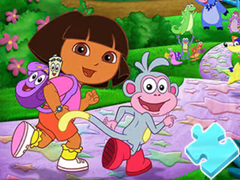 खेल Jigsaw Puzzle: Dora The Explorer