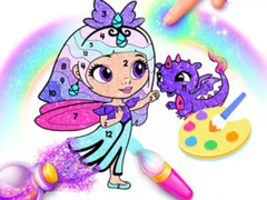 खेल Coloring Book: Shiny Princess