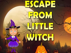 खेल Escape from Little Witch