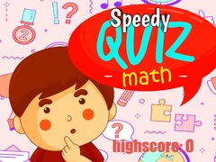 खेल Speedy Quiz Maths