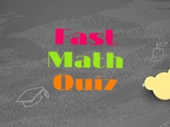 खेल Fast Math Quiz