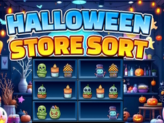 खेल Halloween Store Sort