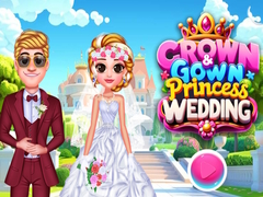 खेल Crown & Gown Princess Wedding