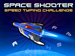 खेल Space Shooter: Speed Typing Challenge