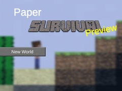 खेल Paper Survival