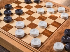 खेल Checkers Two Player